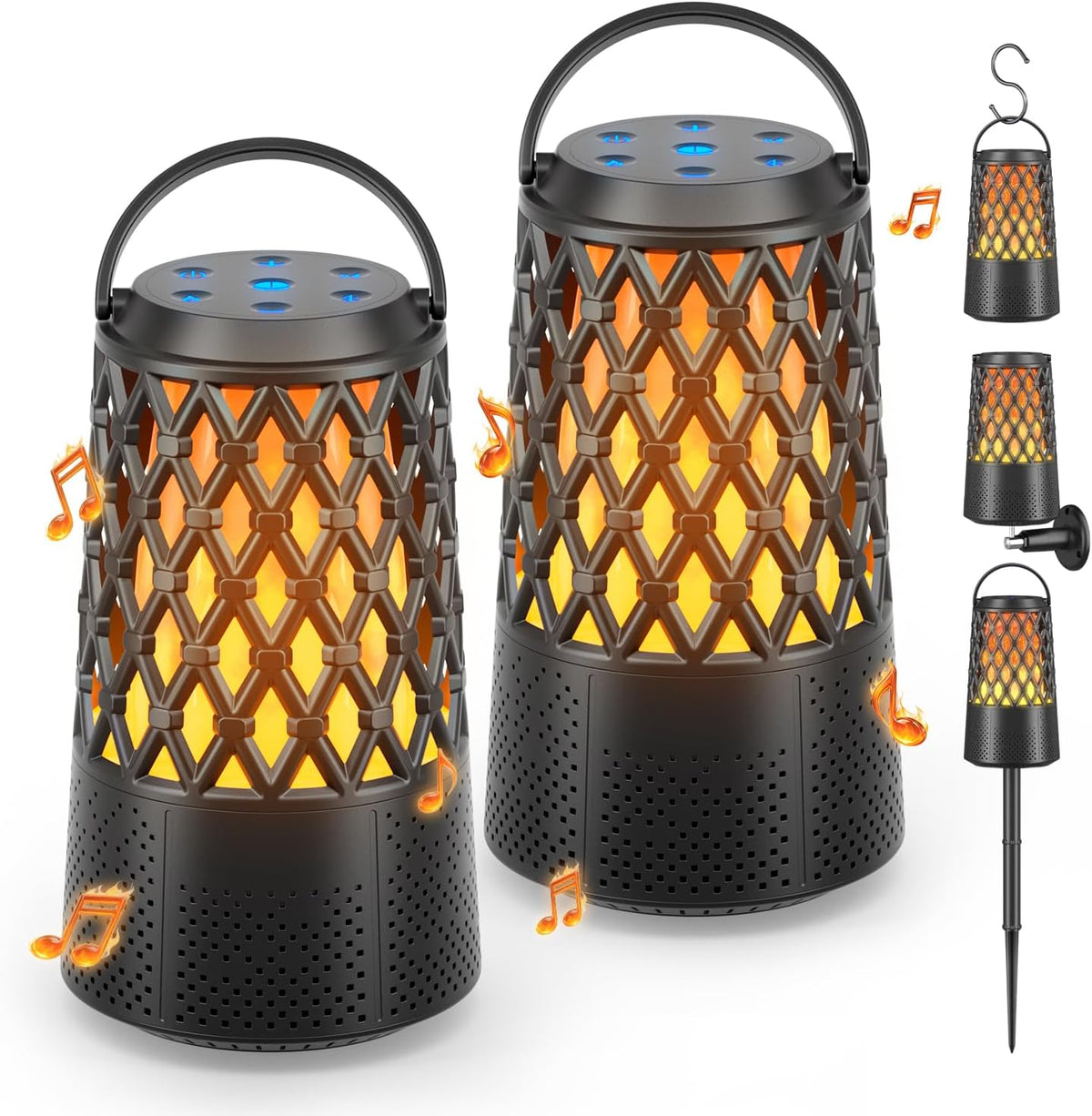 Outdoor Speakers, Bluetooth 5.3 Speakers Wireless IPX6 Waterproof