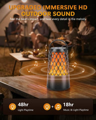 Outdoor Speakers, Bluetooth 5.3 Speakers Wireless IPX6 Waterproof