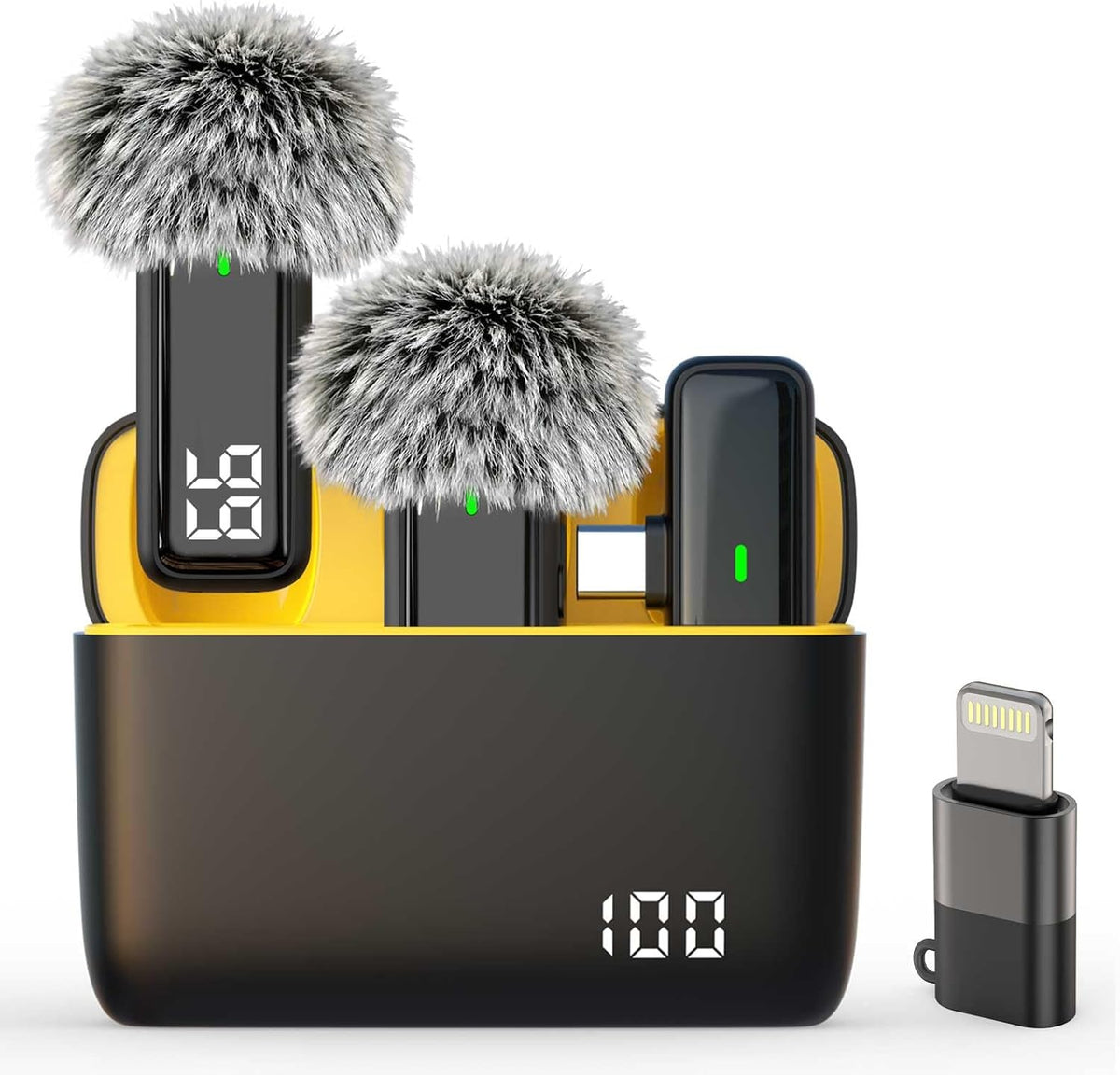 Lapel Microphone Wireless for Android Phone - USB C Lavalier Microphone
